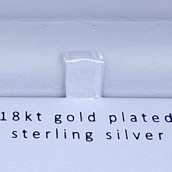 MÍA FIORE💯, STERLING SILVER BRACELET, 18KT GOLD PLATED, 7 INCHES, MADE IN ITALY - Picture 11 of 15